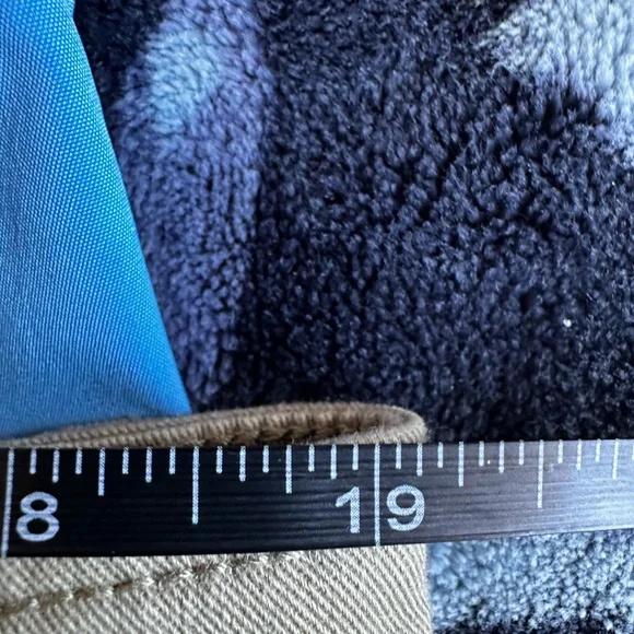 🌿 NWT H&M Green Cargo Pants Size 18 Utility Pocket Stretch Khaki 🤎 - Picture 5 of 11